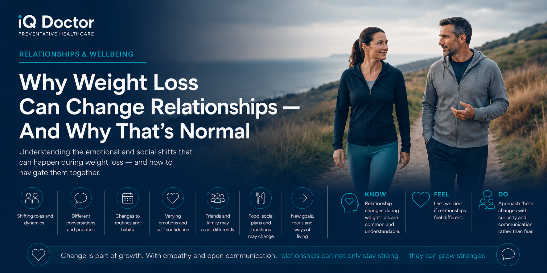 Why weight loss can change relationships and why that’s normal